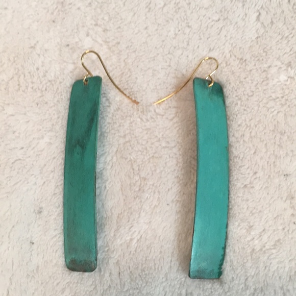 Robert Lee Morris dangle earrings - Picture 2 of 3